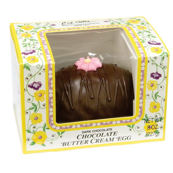 Large Dark Chocolate Butter Cream Egg Asher's Chocolates