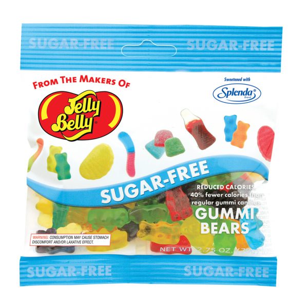 Jelly Belly Sugar Free Gummy Bear Jelly Beans Asher's Chocolates