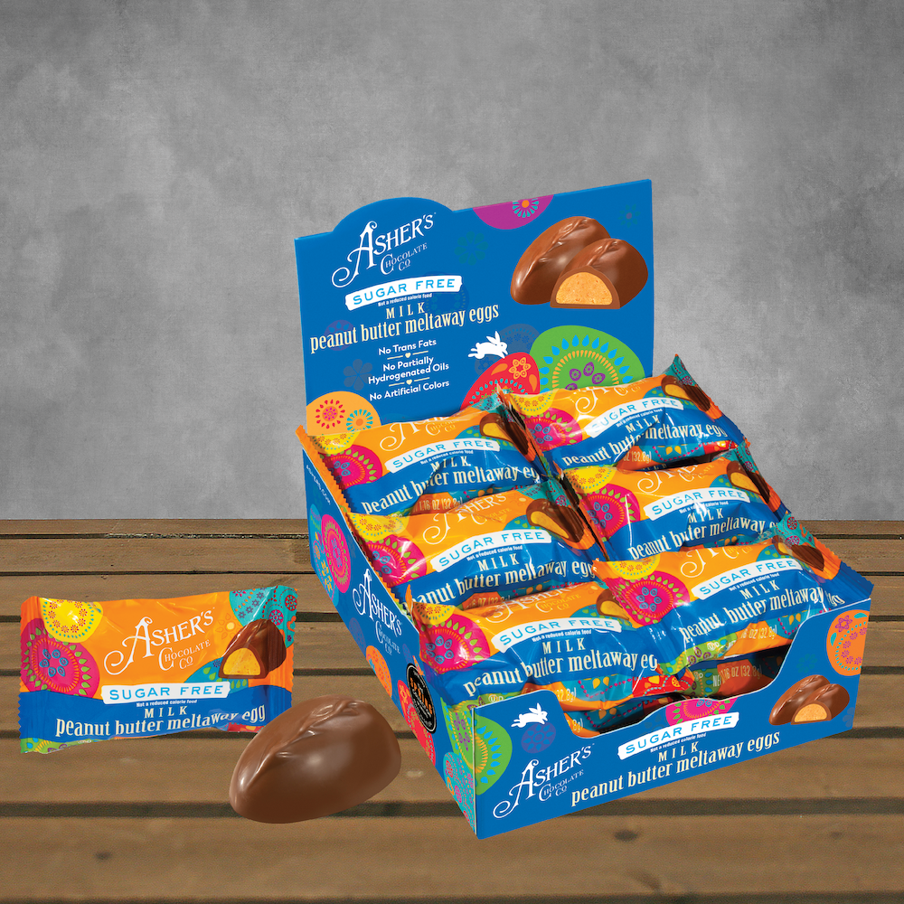 Sugar Free Peanut Butter Eggs Asher's Chocolate Co.