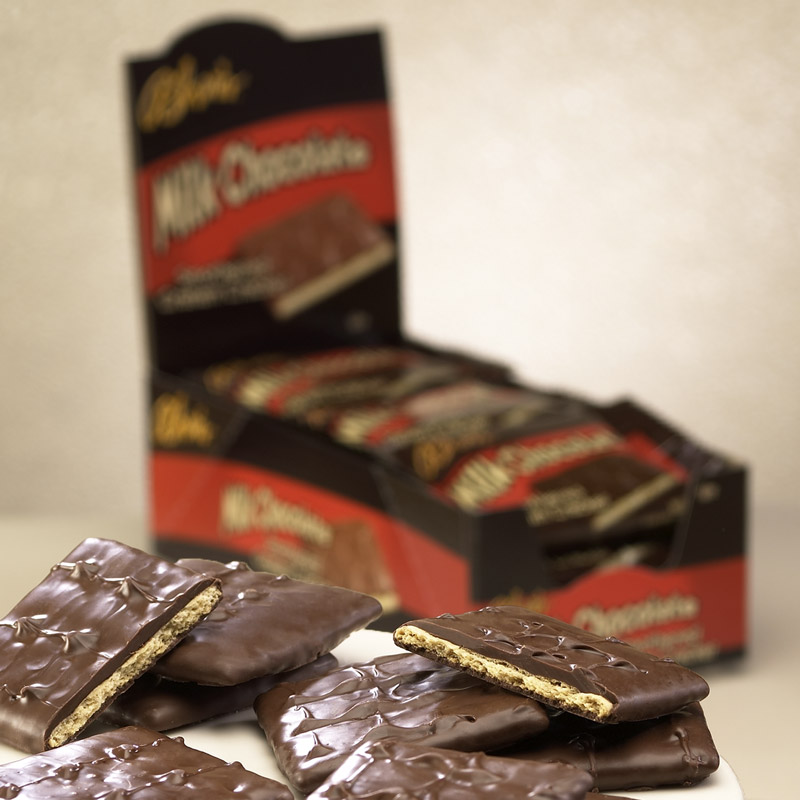 Milk Chocolate Covered Graham Cracker Treat Box Asher's Chocolates