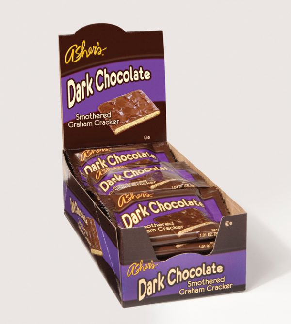 Dark Chocolate Covered Graham Cracker Caddy Asher's Chocolates